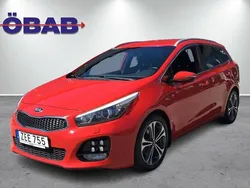 Röd Begagnad 2018 Kia Ceed Sportswagon GT-Line Kombi | 148 800 kr (Marknadspris)