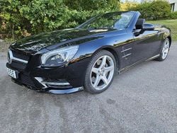Svart Begagnad 2014 Mercedes SL500 AMG Cab | 495 000 kr