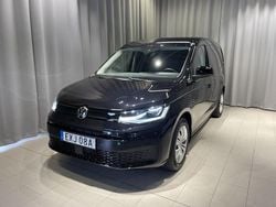 Svart Ny 2025 VW Caddy Maxi Minibuss | 535 000 kr (Marknadspris)