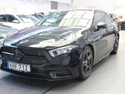 Svart Begagnad 2019 Mercedes A180 AMG Halvkombi | 219 900 kr (Bra pris)
