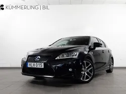 Svart Begagnad 2014 Lexus CT200h Sport Line Halvkombi | 154 900 kr (Marknadspris)