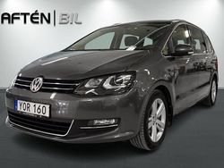 Mörkgrå Begagnad 2018 VW Sharan Minibuss | 319 900 kr (Lite dyr)