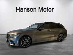 Grå Begagnad 2018 Mercedes C220 AMG line Kombi | 279 000 kr (Lite dyr)