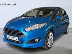 Blå Begagnad 2016 Ford Fiesta Halvkombi | 69 900 kr (Bra pris)