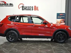 Röd Begagnad 2015 BMW X3 SUV | 155 900 kr (Superpris)