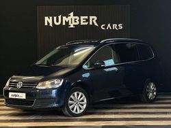 Mörkblå (blå) Begagnad 2013 VW Sharan Minibuss | 69 900 kr (Marknadspris)