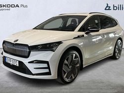 Vit Begagnad 2024 Skoda Enyaq iV RS SUV | 589 000 kr (Dyr)