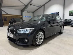 Svart Begagnad 2018 BMW 118 M Sport Halvkombi | 214 900 kr (Marknadspris)