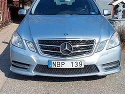 Silver Begagnad 2013 Mercedes E250 Classic Sedan | 176 700 kr (Bra pris)