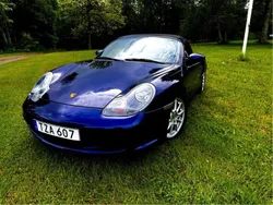 Blå Begagnad 2001 Porsche Boxster S Cab | 165 000 kr