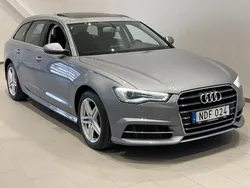 Grå Begagnad 2017 Audi A6 S-Line Kombi | 214 900 kr (Marknadspris)