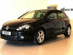 Svart Begagnad 2009 VW Golf VI Sport Halvkombi | 69 900 kr (Marknadspris)