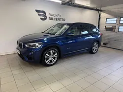 Blå Begagnad 2016 BMW X1 Sport Line SUV | 119 900 kr