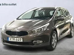 Ljusbrun Begagnad 2014 Kia Ceed Sportswagon Comfort Kombi | 79 900 kr (Marknadspris)