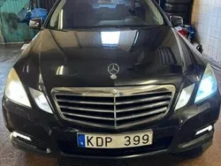 Svart Begagnad 2011 Mercedes E220 Avantgarde Sedan | 83 900 kr (Bra pris)