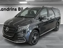 Mörkgrå Ny 2025 Mercedes V300 AMG line Minibuss | 961 730 kr (Bra pris)