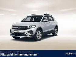Silver (reflex silver metallic) Begagnad 2024 VW T-Cross Life SUV | 209 900 kr (Marknadspris)