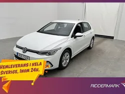 Vit Begagnad 2020 VW Golf VIII Halvkombi | 199 800 kr (Marknadspris)