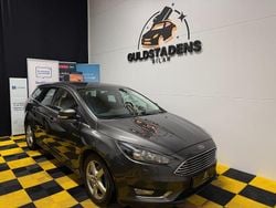 Grå Begagnad 2018 Ford Focus Titanium Kombi | 84 900 kr (Superpris)