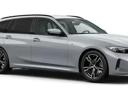 Grå (skyscraper grey metallic) Ny 2025 BMW 330e Comfort Edition Kombi | 682 300 kr (Marknadspris)