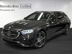 Grå (grey) Begagnad 2025 Mercedes E300 AMG Kombi | 728 900 kr (Marknadspris)