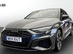 Grå Begagnad 2023 Audi A3 Sportback e-tron S-Line Sedan | 384 000 kr (Dyr)