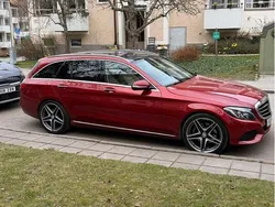 Röd Begagnad 2015 Mercedes C250 Kombi | 169 000 kr (Marknadspris)