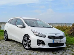Vit Begagnad 2018 Kia Ceed GT-Line Kombi | 159 900 kr (Marknadspris)