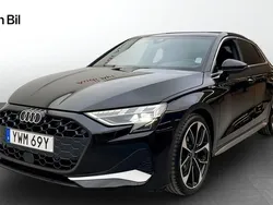 Svart Begagnad 2024 Audi A3 Sportback Advanced Halvkombi | 449 000 kr
