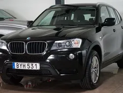 Svart Begagnad 2014 BMW X3 Comfort Edition SUV | 99 500 kr (Superpris)