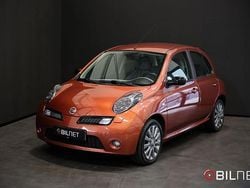 Orange Begagnad 2008 Nissan Micra Halvkombi | 79 900 kr (Dyr)