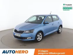 Blå Begagnad 2017 Skoda Fabia Style Halvkombi | 109 000 kr (Lite dyr)