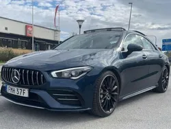 Blå Begagnad 2021 Mercedes CLA35 AMG AMG Sportkupé | 415 000 kr
