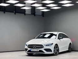 Vit Begagnad 2019 Mercedes CLA200 Shooting Brake AMG Kombi | 299 900 kr (Marknadspris)