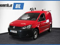 Röd Begagnad 2014 VW Caddy Minibuss | 74 900 kr (Dyr)