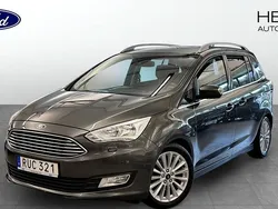 Grå (grey) Begagnad 2018 Ford Grand C-Max Minibuss | 109 900 kr