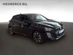 Svart Ny 2024 Peugeot 208 Allure Halvkombi | 217 990 kr (Bra pris)