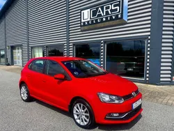 Röd Begagnad 2015 VW Polo Halvkombi | 142 900 kr (Marknadspris)