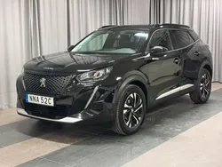 Svart Begagnad 2021 Peugeot 2008 SUV | 199 900 kr (Marknadspris)