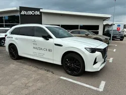 Vit (rhodium white) Begagnad 2024 Mazda CX-80 Homura-Line SUV | 579 900 kr