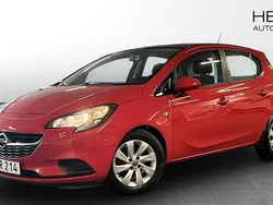 Röd (red) Begagnad 2015 Opel Corsa Enjoy Halvkombi | 124 900 kr (Lite dyr)