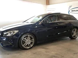 Mörkblå Begagnad 2017 Mercedes CLA220 Shooting Brake AMG Kombi | 229 000 kr (Marknadspris)