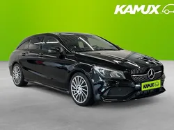 Svart Begagnad 2017 Mercedes CLA220 Shooting Brake AMG Kombi | 149 800 kr (Marknadspris)