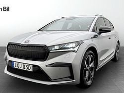 Silver Begagnad 2023 Skoda Enyaq iV SportLine SUV | 414 900 kr (Marknadspris)