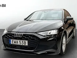 Svart Begagnad 2024 Audi A3 Sportback Proline Halvkombi | 289 000 kr (Marknadspris)