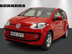 Röd Begagnad 2014 VW up! high up! Halvkombi | 79 900 kr (Lite dyr)