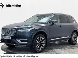 Mörkblå Begagnad 2022 Volvo XC90 Ultimate SUV | 629 900 kr (Marknadspris)