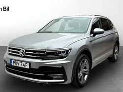 Blå Begagnad 2019 VW Tiguan Allspace R-line SUV | 319 900 kr (Lite dyr)