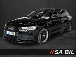 Svart Begagnad 2016 Audi A6 Ambition Kombi | 194 500 kr (Marknadspris)