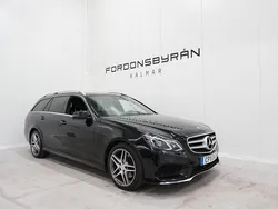 Svart Begagnad 2014 Mercedes E220 AMG Kombi | 199 800 kr (Lite dyr)